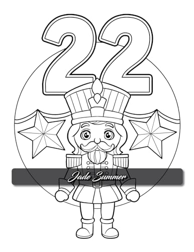 Christmas Countdown: An Advent Calendar Coloring Book with Easy Designs and Cute Scenes to Celebrate the Holiday Season (Christmas Coloring Books)