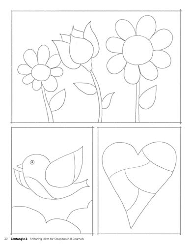 Zentangle (R) 2, Expanded Workbook Edition (Design Originals) Featuring Ideas for Scrapbooks & Journals, More than 40 New Tangles