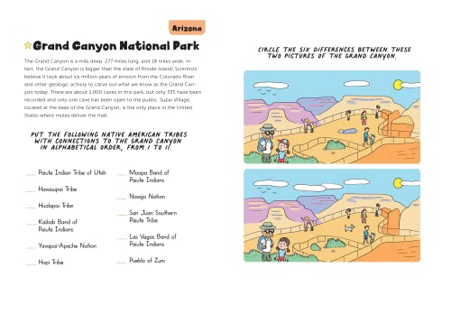 Fun with National Parks: A Big Activity Book for Kids about America's Natural Wonders