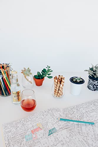 Fantastic Cities: A Coloring Book of Amazing Places Real and Imagined