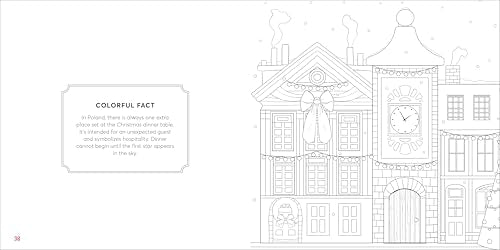 Color Christmas Bright: A Very Merry Coloring Book for Adults