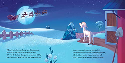 'Twas the Night Before Christmas on the Farm: Celebrate the Holidays with this Sweet Farm Animal Book for Children