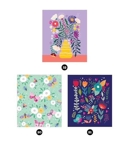 Brain Games - Sticker by Number: Blooms (24 Images to Sticker): Includes 2 Foil Sticker Sheets to Complete Each Image!