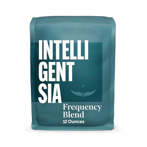 Intelligentsia Coffee, Medium Roast Whole Bean Coffee - Frequency Blend 12 Ounce Bag