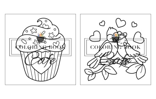 Cozy Love: Cute and Cozy Coloring Book for Adults & Teens with Easy and Bold Hygge-Inspired Designs (Bold and Easy Coloring Books)