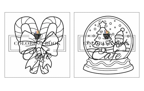 Cozy Christmas: Cute and Cozy Coloring Book for Adults & Teens Featuring Easy and Bold Christmas Designs (Bold and Easy Coloring Books)