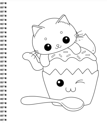 Simple and Sweet Coloring Book: Cute Cats