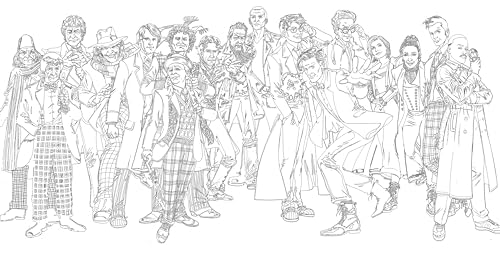The Official Doctor Who Coloring Book