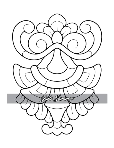 Simple Coloring Book: Easy, Bold, and Large Print Designs for Adults, Teens, Seniors, and Beginners (Easy Coloring Books)