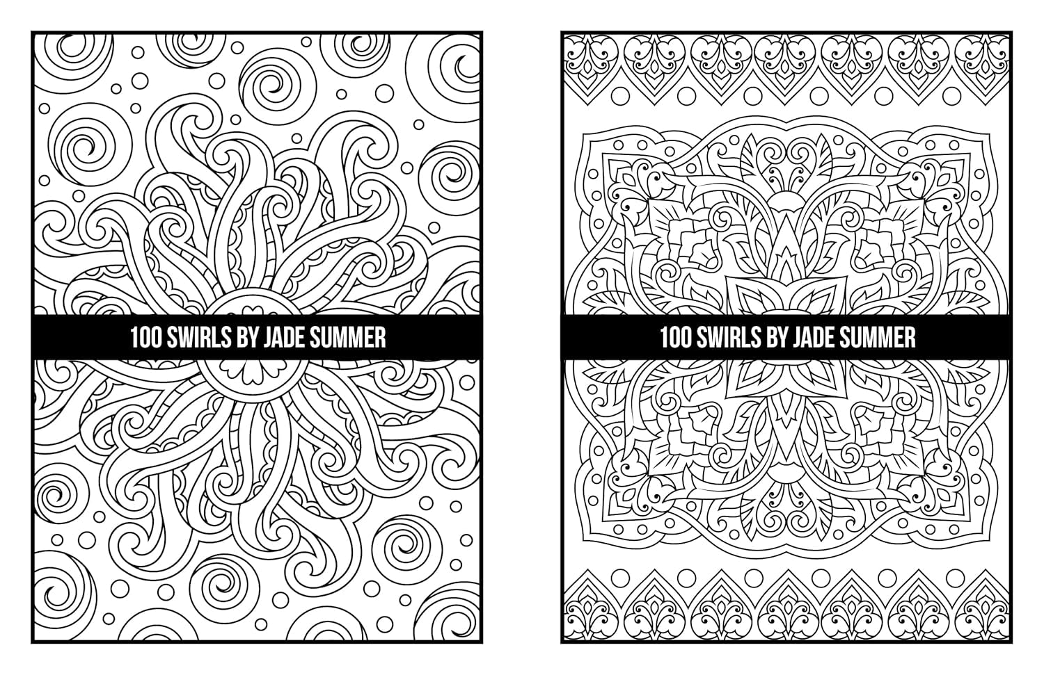 100 Swirls Coloring Book: for Adults with Fun, Easy, and Relaxing Designs