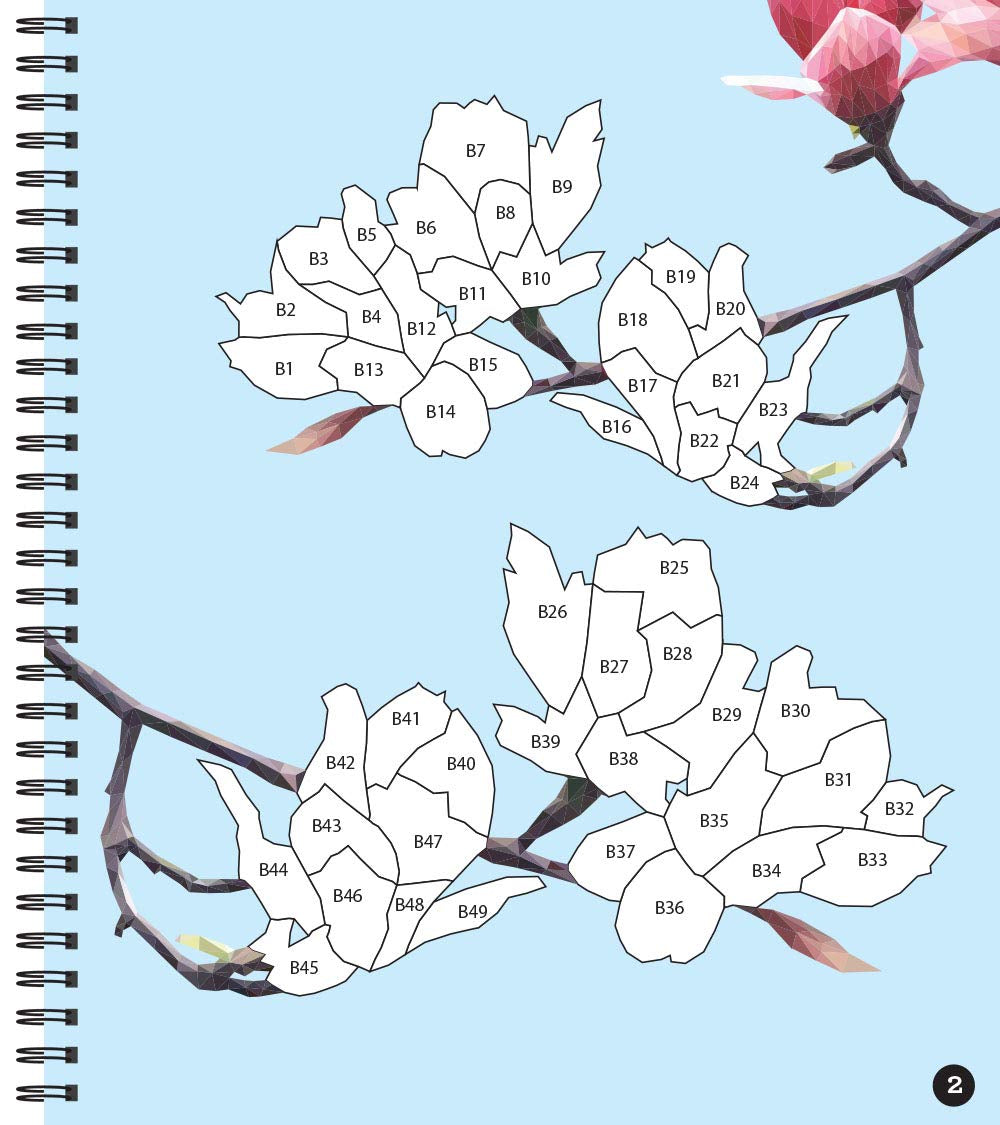 Brain Games - Sticker by Number: Country Garden (13 Images to Sticker)