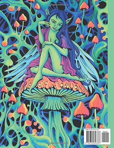 Stoner Trippy Coloring Book: Trippy, Psychedelic Coloring Pages With Stress-Relieving, Stoner Designs Relaxing And Stress Relieving Art For Adults and Kids