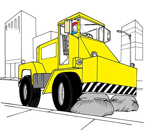 Trucks Coloring Book (Dover Planes Trains Automobiles Coloring)