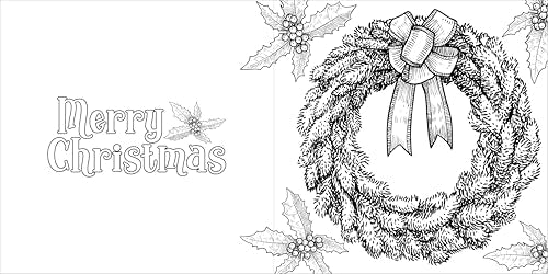 Classic Christmas Coloring (Keepsake Coloring Book) – Relaxing Holiday Designs Plus Quotes