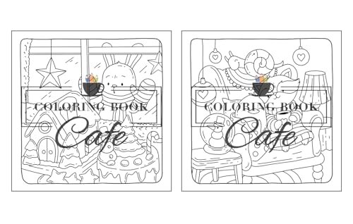 Christmas Hygge: Cute and Cozy Coloring Book for Adults & Teens Featuring Cheerful Holiday Scenes with Adorable Animals Characters (Cute and Comfy Coloring Books)