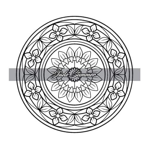 100 Mini Mandalas: A Mandala Coloring Book for Adults and Kids with Easy, Cute, and Tiny Designs for Stress Relief and Relaxation