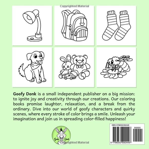 Everyday Cute Things Bold and Easy Coloring Book: Featuring Daily Life Lovely Stuff, Big and Simple Designs for Adults and Kids for Stress Relief and Relaxation (Bold & Easy Coloring Books)