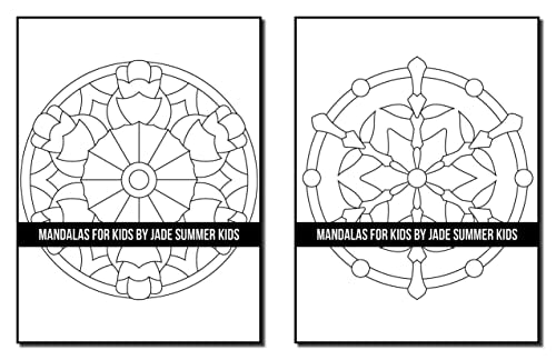 Mandala Coloring Book: For Kids with Fun, Easy, and Relaxing Mandalas for Boys and Girls