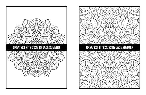 Greatest Hits: An Adult Coloring Book with the 100 Best Pages from the Jade Summer Collection
