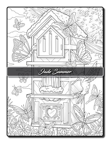 Fairy Homes Coloring Book: For Adults with Fantasy Designs for Fun and Relaxation