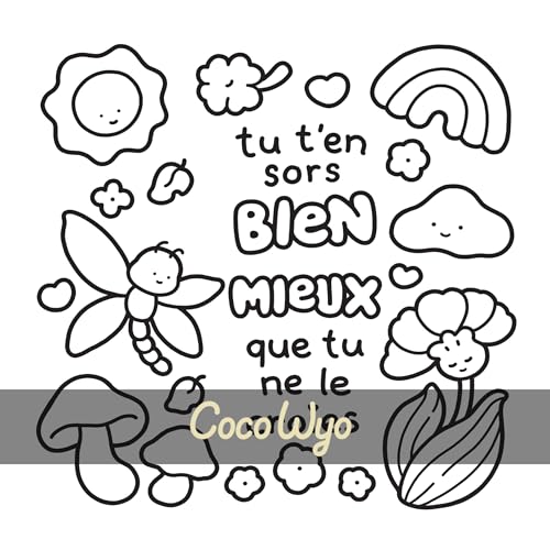 Petits mots cosy - Coco Wyo - Coloriages mignons et cocooning - Cosy colo