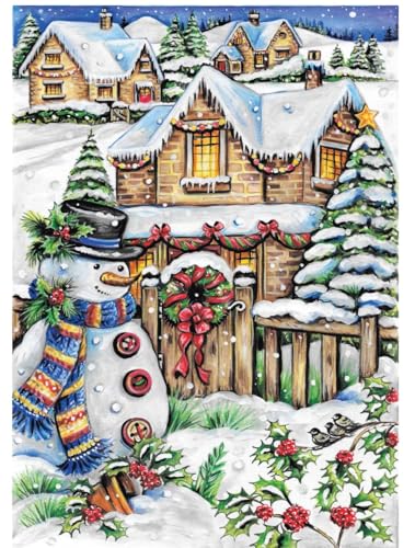 Creative Haven Country Christmas Coloring Book