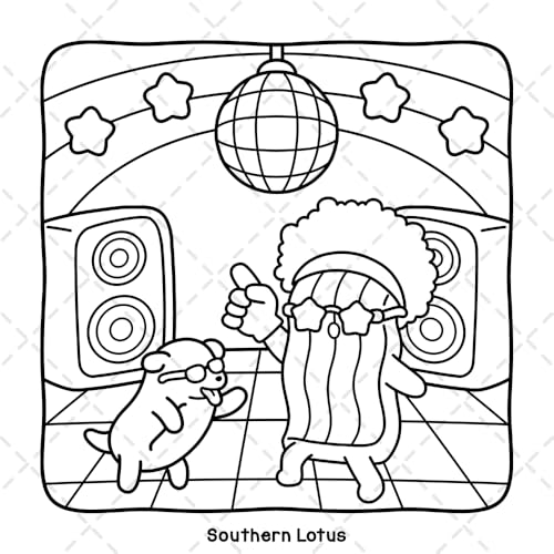 Breakfast Club: Coloring Book for Adults and Teens Featuring Cozy Food and Drinks in Funny Moments and Comfy Times for Relaxation (Cute & Easy Coloring)