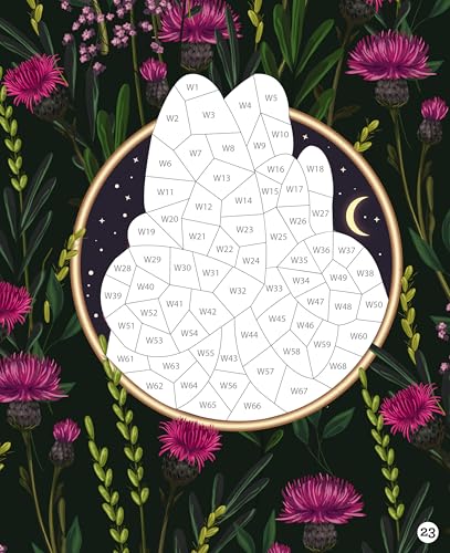 Brain Games - Sticker by Number: Enchanted Forest (24 Images to Sticker): Includes 2 Foil Sticker Sheets to Complete Each Image!