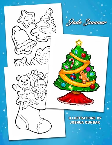 Easy Christmas: Large Print Designs for Adults and Seniors with 50 Simple Images to Celebrate Christmas