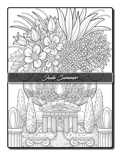 Fairy Homes Coloring Book: For Adults with Fantasy Designs for Fun and Relaxation