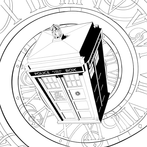 The Official Doctor Who Coloring Book