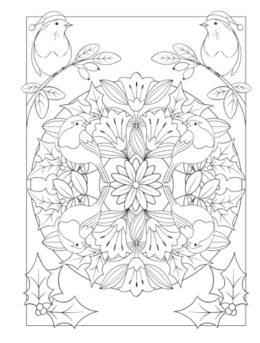 Creative Haven Christmas Cheer Coloring Book (Adult Coloring Books: Christmas)