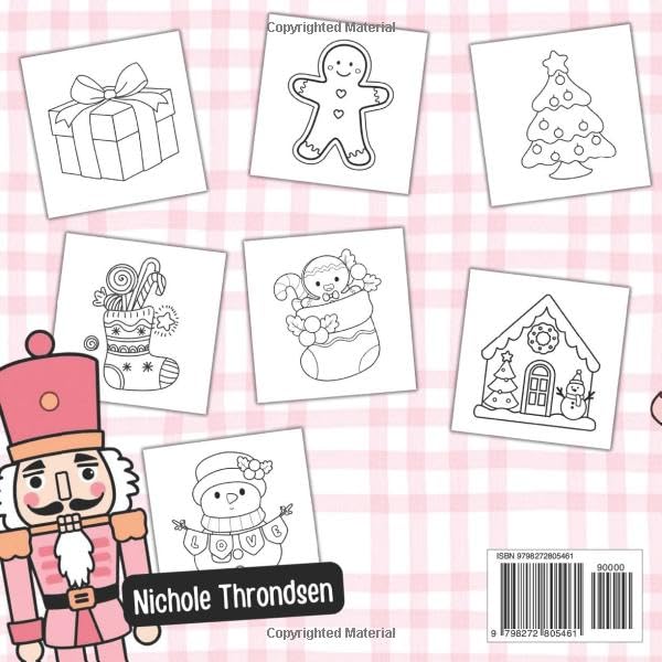 Cozy, Coco & Christmas: Bold and Easy Cute Holiday Coloring Book with Cozy Christmas Designs, Cocoa Mugs, and Nutcracker Scenes for Kids, Adults, ... and Seniors (Cute Cozy Coloring Collection)