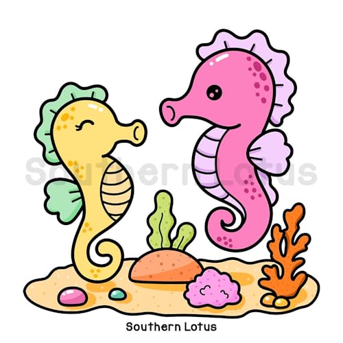 Ocean Home: Coloring Book for Adults and Teens Featuring Ocean Life with Adorable Mermaids and Sea Animals, Cute and Easy Drawings for Relaxation (Cozy Ocean)