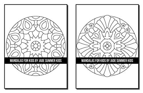 Mandala Coloring Book: For Kids with Fun, Easy, and Relaxing Mandalas for Boys and Girls
