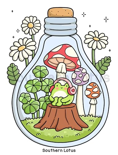 Fresh Glow: Coloring Book for Adults and Teens with Cute and Easy Designs of Charming Fairies and Lovely Sprites Enjoying Spring Moments, Cozy Drawings for Relaxation (Cute & Easy Coloring)