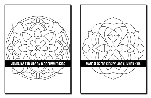 Mandala Coloring Book: For Kids with Fun, Easy, and Relaxing Mandalas for Boys and Girls