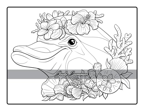 Flower Crown Animals: Coloring Book for Women and Teens with Adorable Animals and Beautiful Flowers for Stress Relief and Relaxation