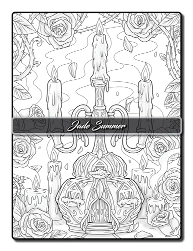 Fairy Homes Coloring Book: For Adults with Fantasy Designs for Fun and Relaxation