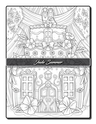 Fairy Homes Coloring Book: For Adults with Fantasy Designs for Fun and Relaxation