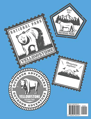Yellowstone & Grand Teton Travel Journal & Activity Book for Kids: A Log Book For National Park Adventures For Children Ages 7 to 11