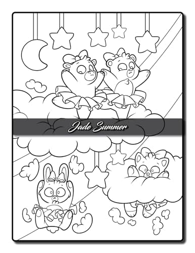 Tiny Animals Coloring Book: For Adults with Hilarious Scenes for Fun and Relaxation (Cute Animal Coloring Books)