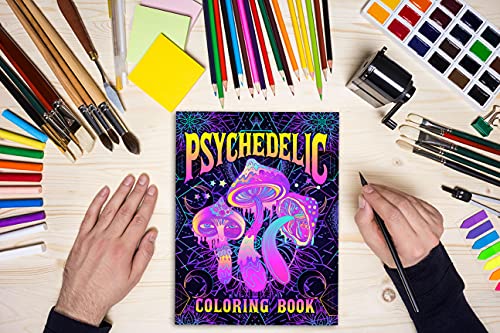 Psychedelic Coloring Book