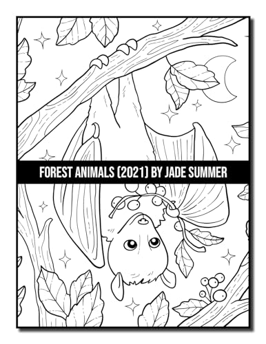 Forest Animals: An Adult Coloring Book with 50 Adorable Images of Woodland Creatures, Beautiful Flowers, Nature Scenes, and More!