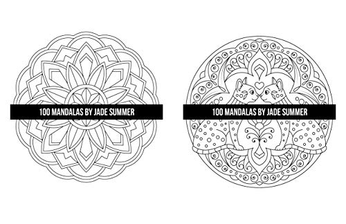 Mandala Coloring Book: For Adults with 100 Magical Mandalas