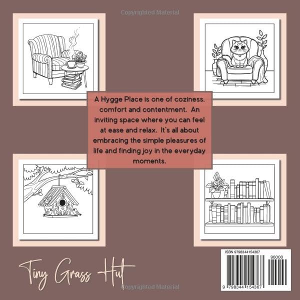 Cozy Corners: Hygge Place Coloring Book