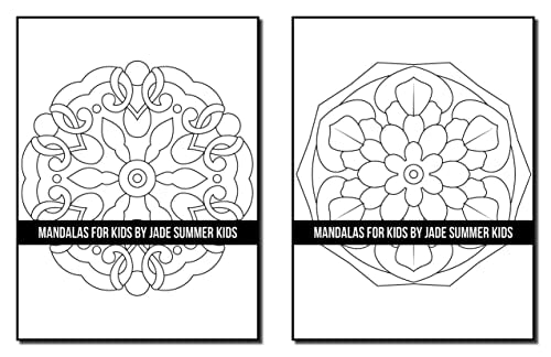 Mandala Coloring Book: For Kids with Fun, Easy, and Relaxing Mandalas for Boys and Girls