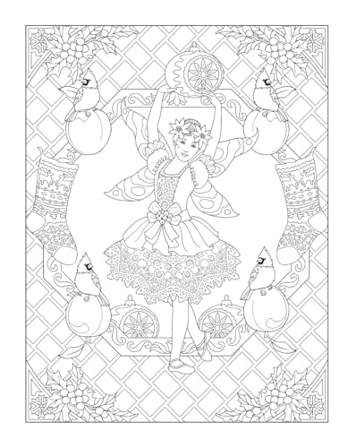 Creative Haven The Nutcracker Designs Coloring Book (Adult Coloring Books: Christmas)