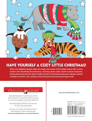 Creative Haven Christmas Cheer Coloring Book (Adult Coloring Books: Christmas)