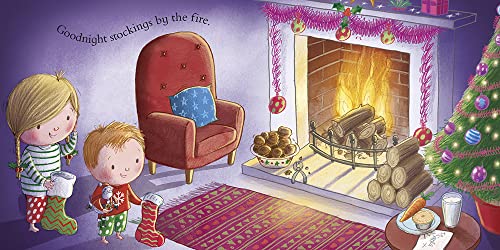 Goodnight Santa: A Bedtime Christmas Book for Kids (Goodnight Series)